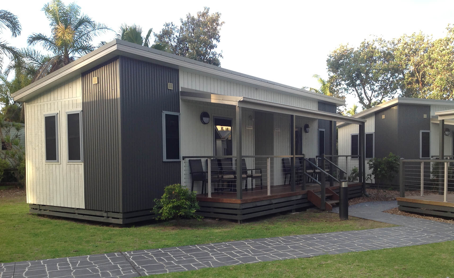 A duplex cabin