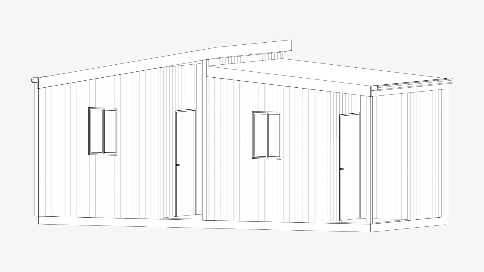 Rendered image of a Bunk House