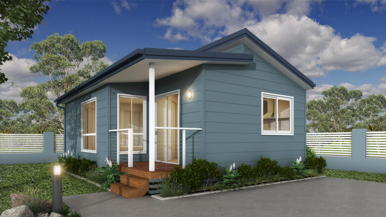 Rendered image of The Zinfandel 1 Bedroom Park Cabin